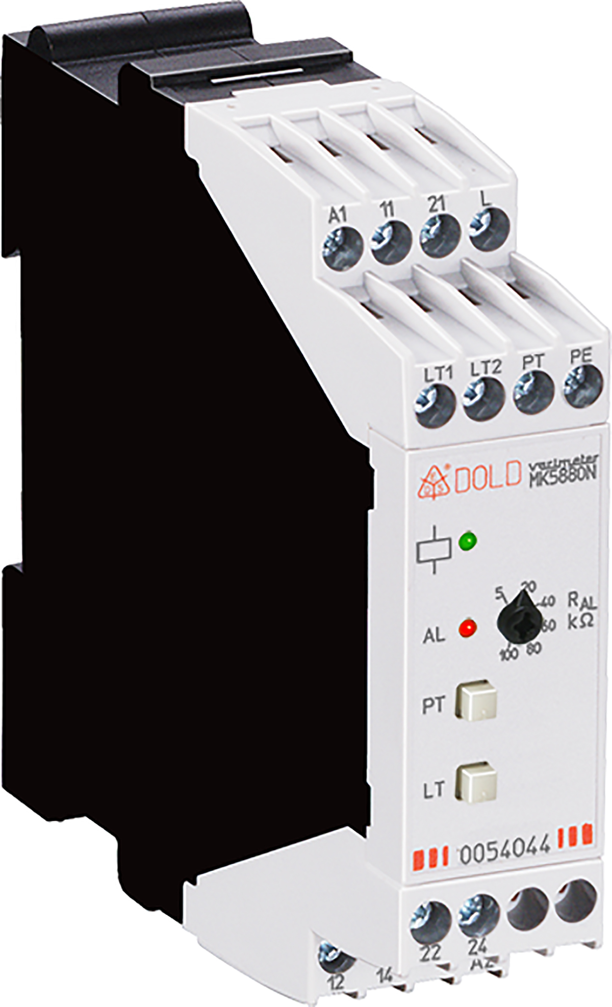 Dold Monitoring Relay, DPDT, DIN Rail, 220V ac, 240 V ac