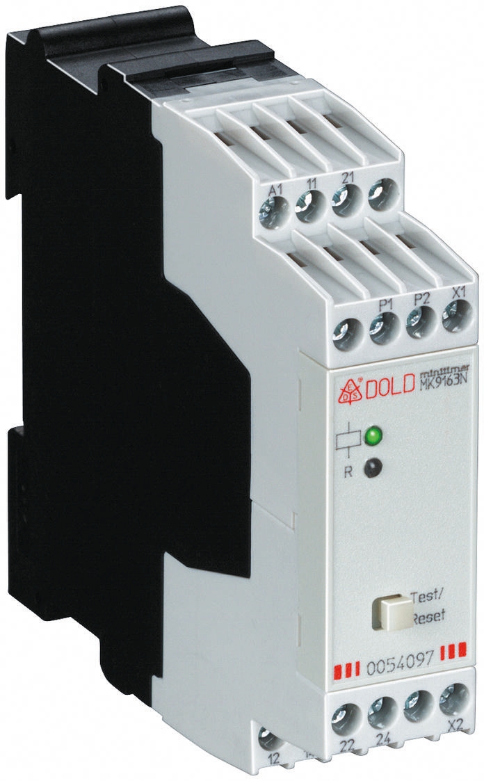Dold Monitoring Relay, DPDT, DIN Rail, 24 V dc