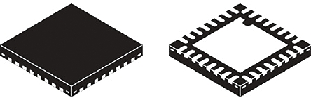 NXP MKL16Z128VFM4, 32 bit ARM Cortex M0+, MKL16ZxxxVFM4 Microcontroller, 48 MHz, 128kB FLASH, 32-Pin QFN