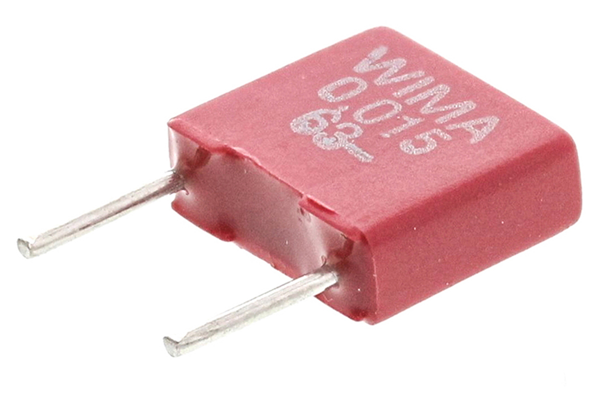 WIMA MKS2 Film Capacitor 15 nF 40V ac 63 V dc, Through Hole