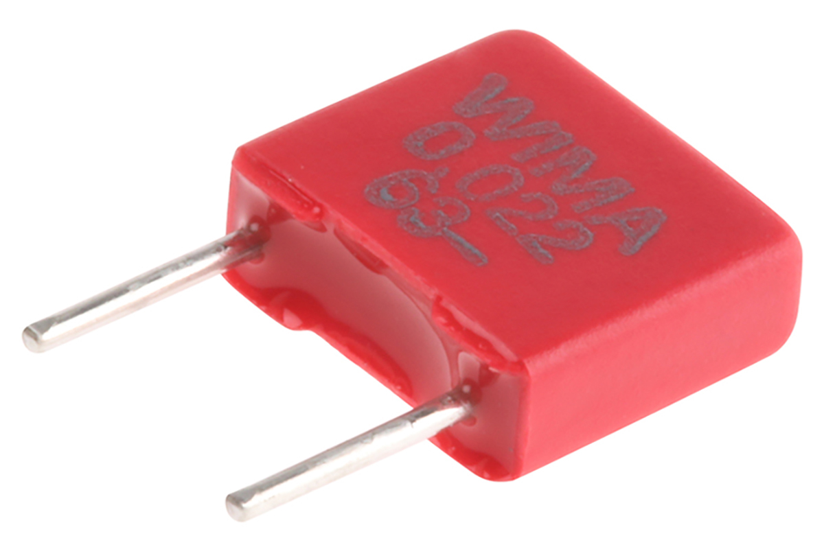 WIMA MKS2 Film Capacitor 22 nF 40V ac 63 V dc, Through Hole