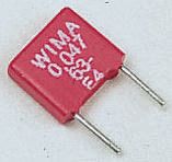 WIMA MKS2 Film Capacitor 33 nF 40V ac 63 V dc, Through Hole