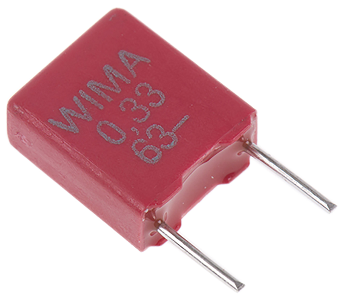 WIMA MKS2 Film Capacitor 330 nF 40V ac 63 V dc, Through Hole