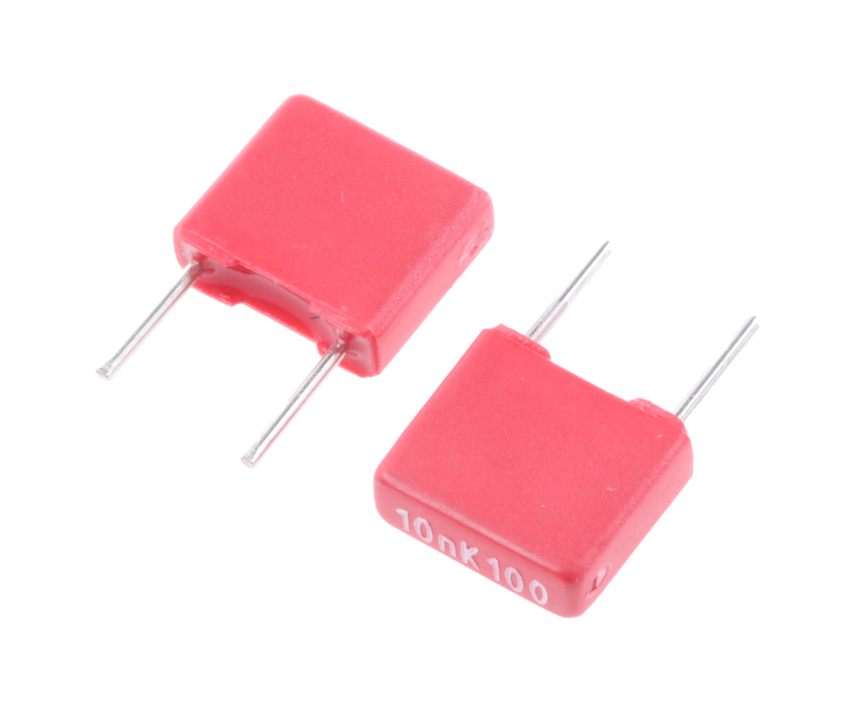 WIMA MKS2 Film Capacitor 10 nF 63V ac 100 V dc, Through Hole