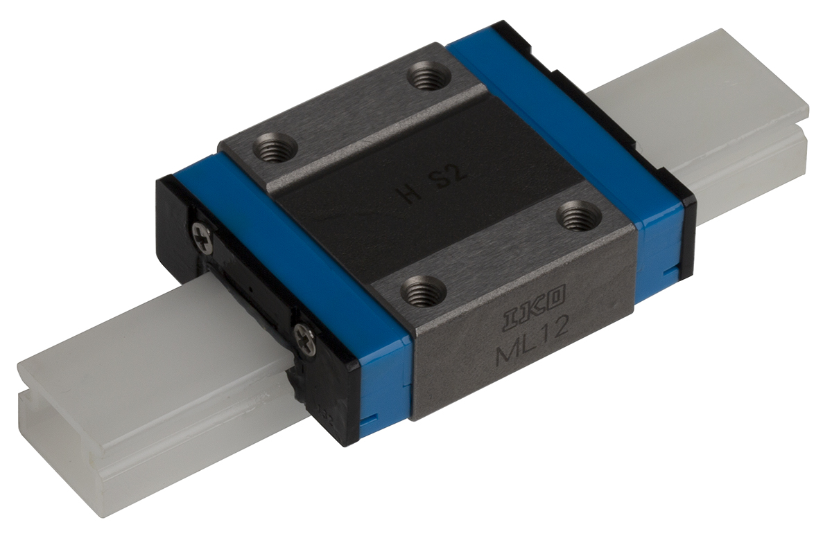 IKO Nippon Thompson Linear Guide Carriage ML12C1HS2 ML Series, 3.33 kN Dynamic Load