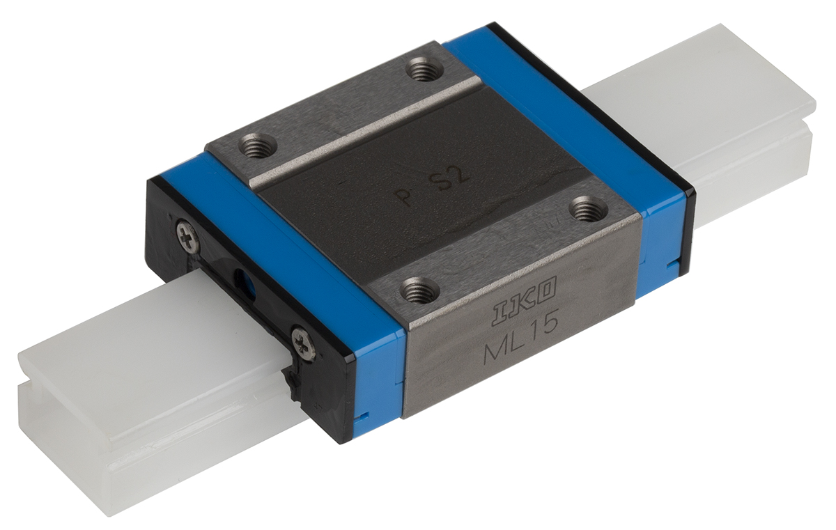 IKO Nippon Thompson Linear Guide Carriage ML15C1HS2 ML Series, 4980 N Dynamic Load