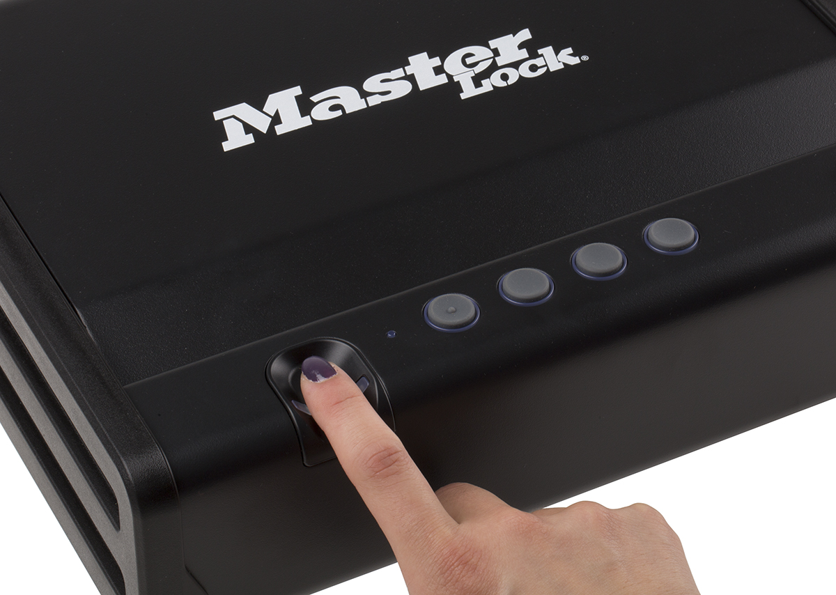 mld08eb Master Lock 2.34L Fingerprint Hotel Safe