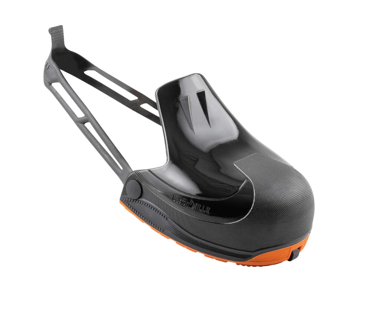 Gaston Mille Orange Visitor Safety Overshoes, M, 2 Per Pack pack