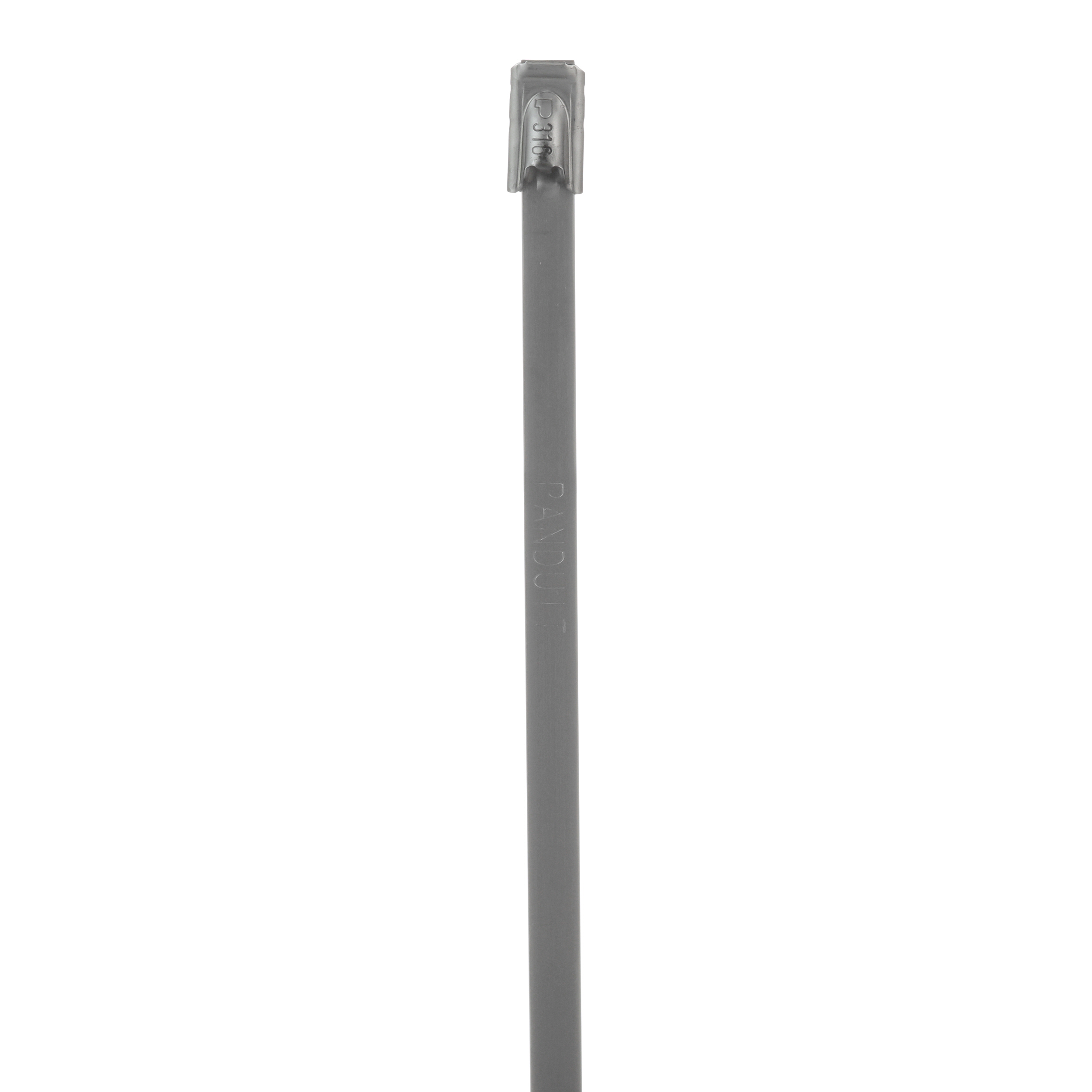 Panduit Cable Tie Assemblies, Cable Tie, 521 mm x 4.6mm, Metallic 316 Stainless Steel