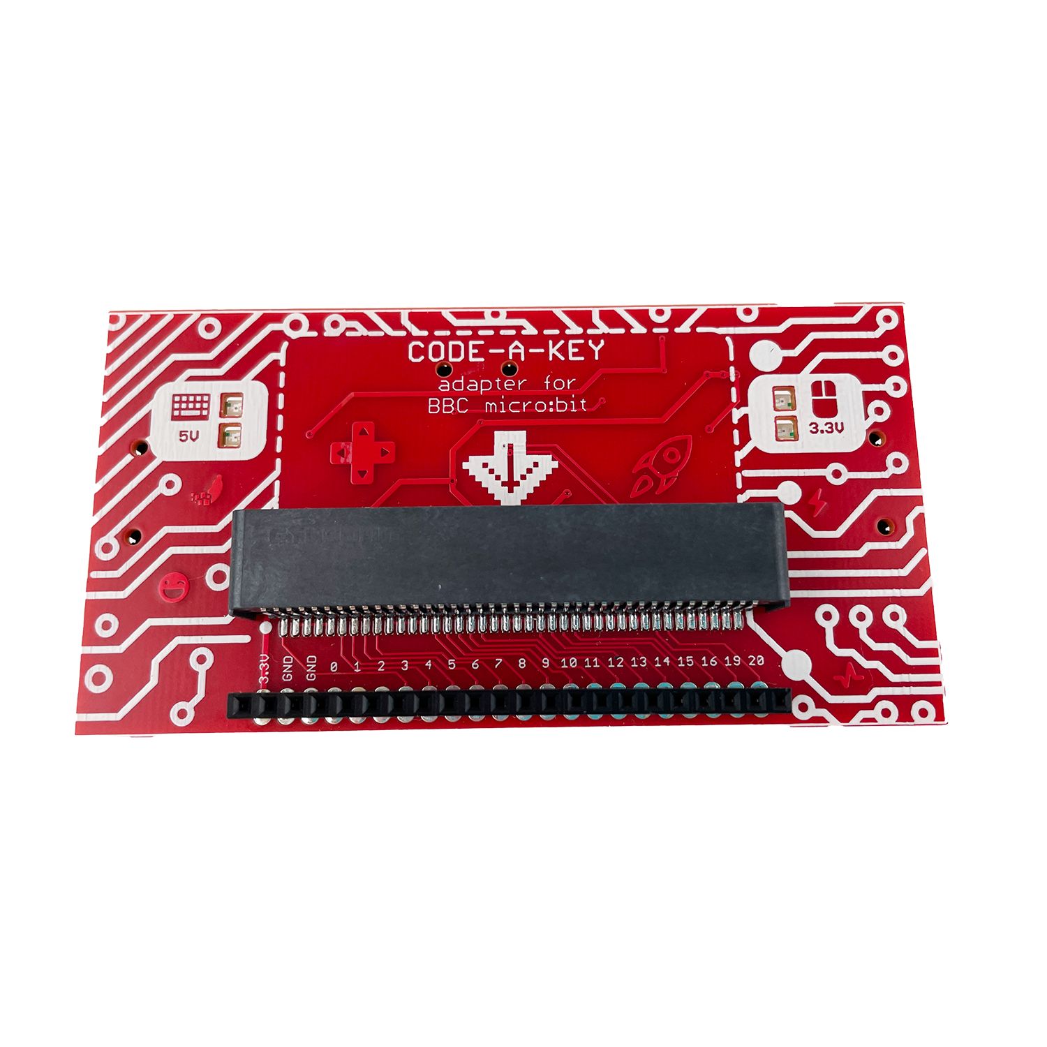Makey Makey Invention Kit Code-a-Key Backpack: adapter for micro:bit