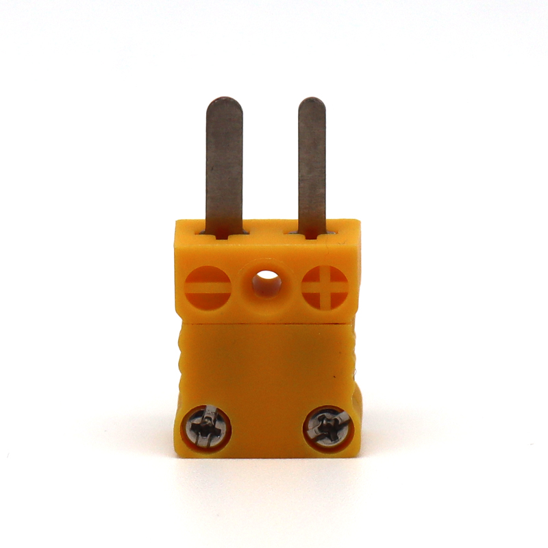 Prosensor, MMK ANSI Series Connector Miniature Male Thermocouple Connector for Use with Thermocouple K, RoHS Standard