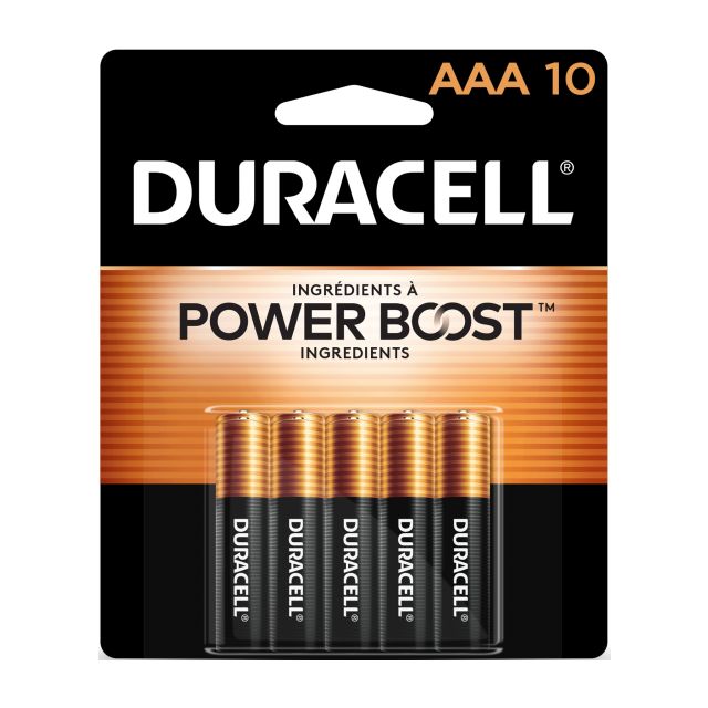 Duracell MN2400 Alkaline AAA Battery 1.5 V