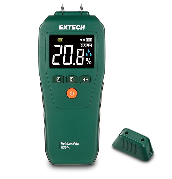 FLIR MO Moisture Meter, ±3 % Accuracy, LCD Display, Battery-Powered