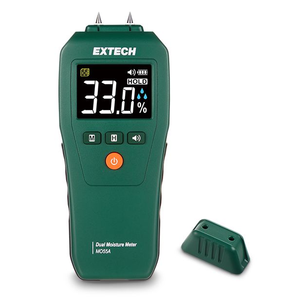 FLIR MO Moisture Meter, ±3 % Accuracy, LCD Display, Battery-Powered