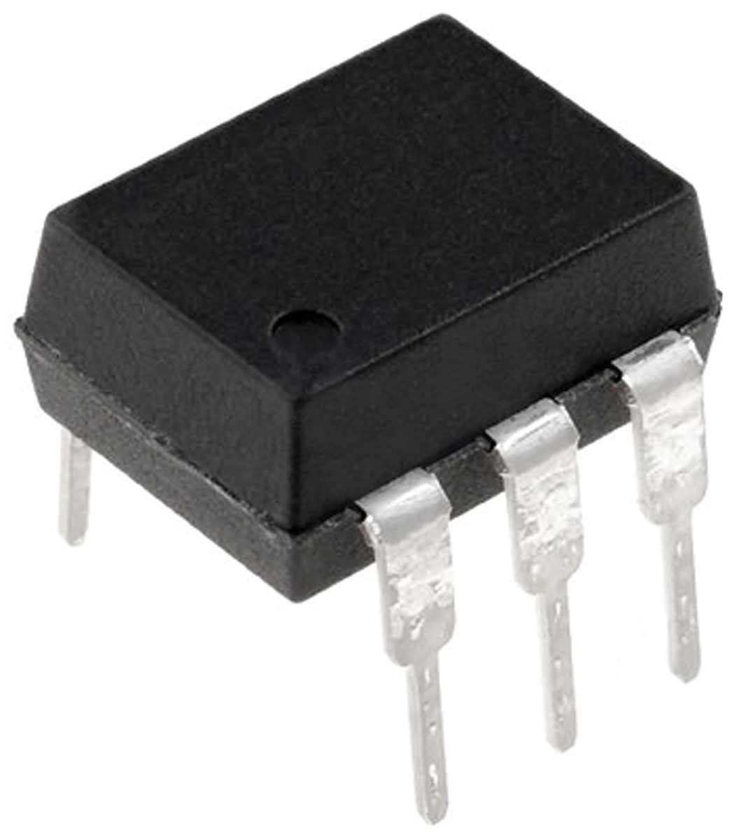 Isocom AC Input Optocoupler, Through Hole, 6-Pin DIP