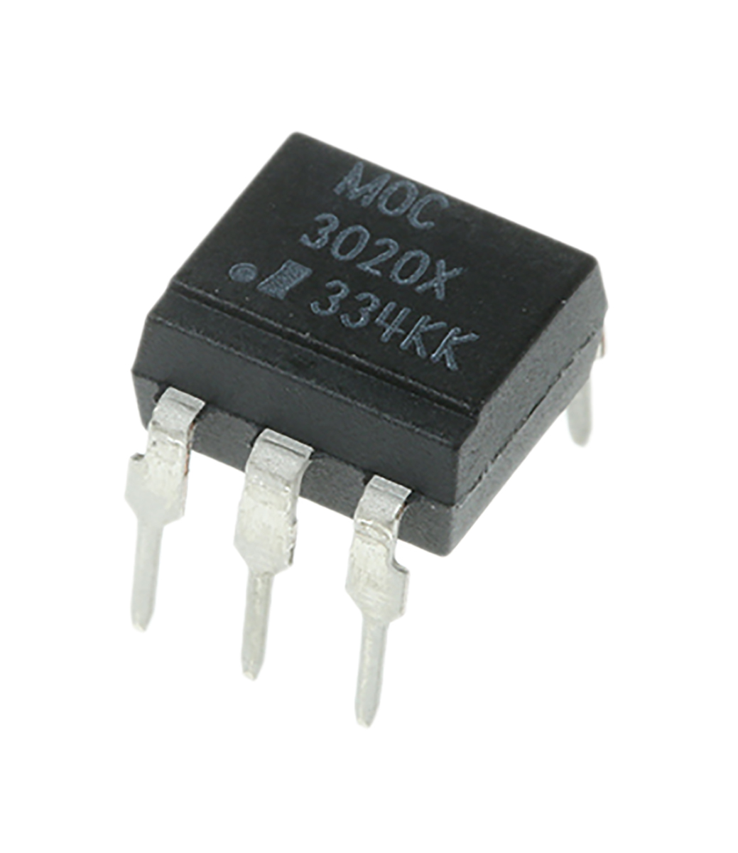 Isocom MOC3020X Optocoupler, Through Hole, 6-Pin PDIP