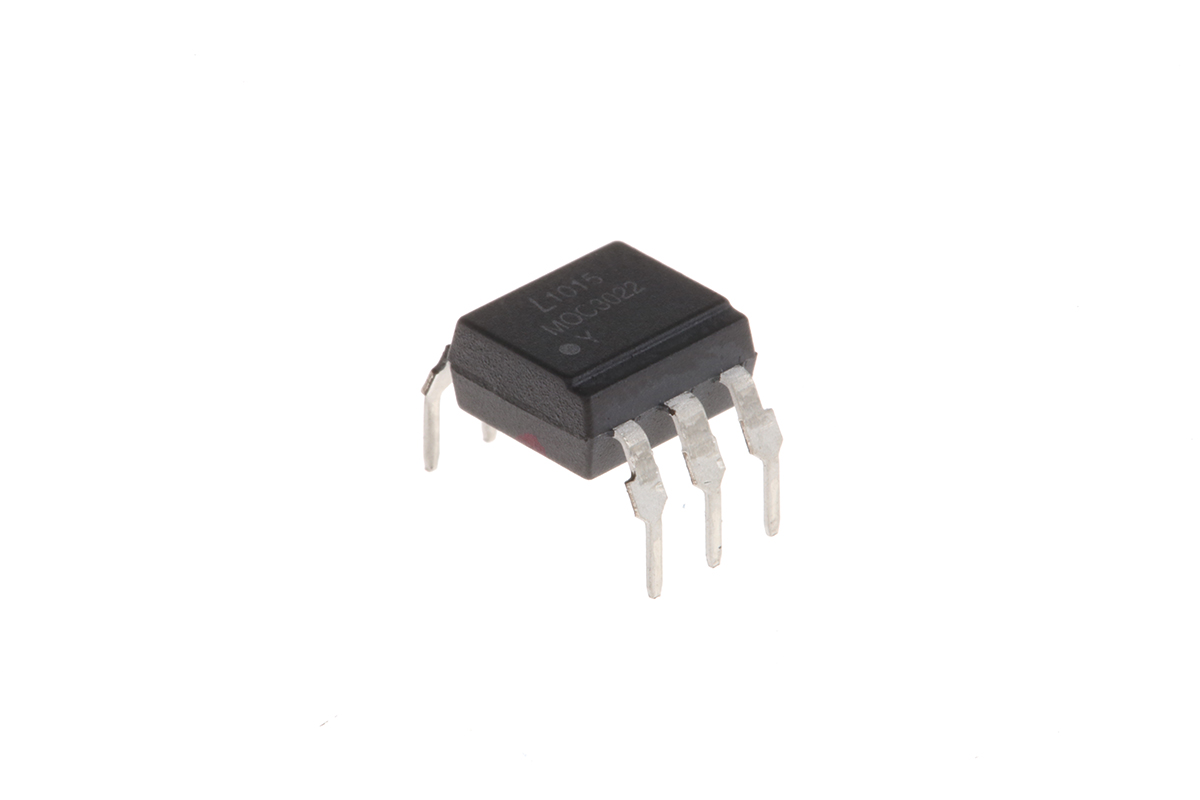 Lite-On MOC3022M Optocoupler, Through Hole, 6-Pin PDIP