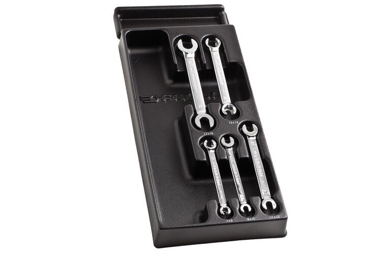 Facom 5-Piece Spanner Set, 7 x 9 mm, 8 x 10 mm, 11 x 13 mm, 12 x 14 mm, 17 x 19 mm