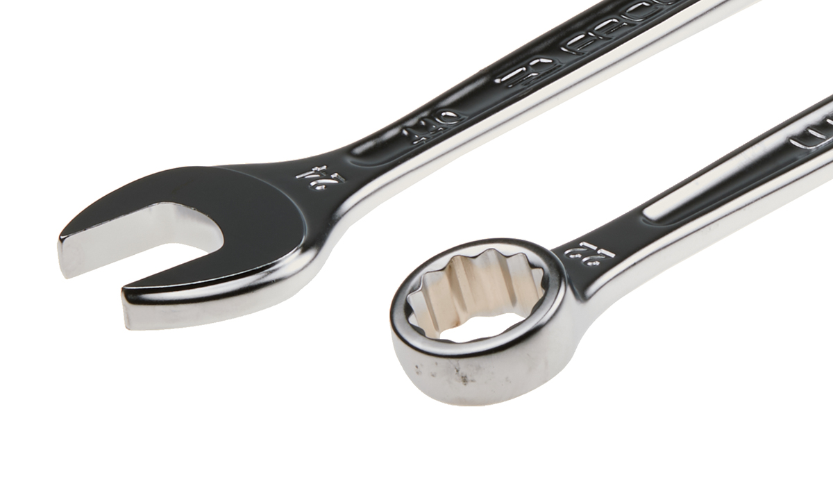 mod440-1pb Facom 16-Piece Spanner Set, 6 to 24 mm, Chrome Vanadium Steel