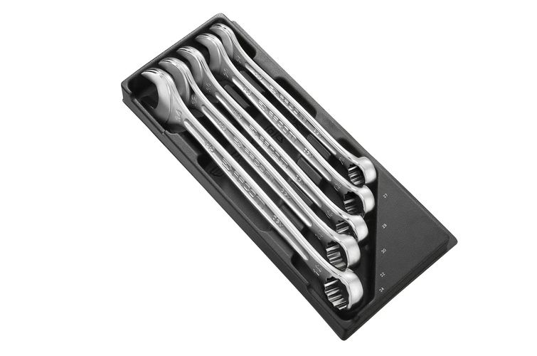Facom 5-Piece Spanner Set, 32 mm, 34 mm, 27 mm, 29 mm, 30 mm