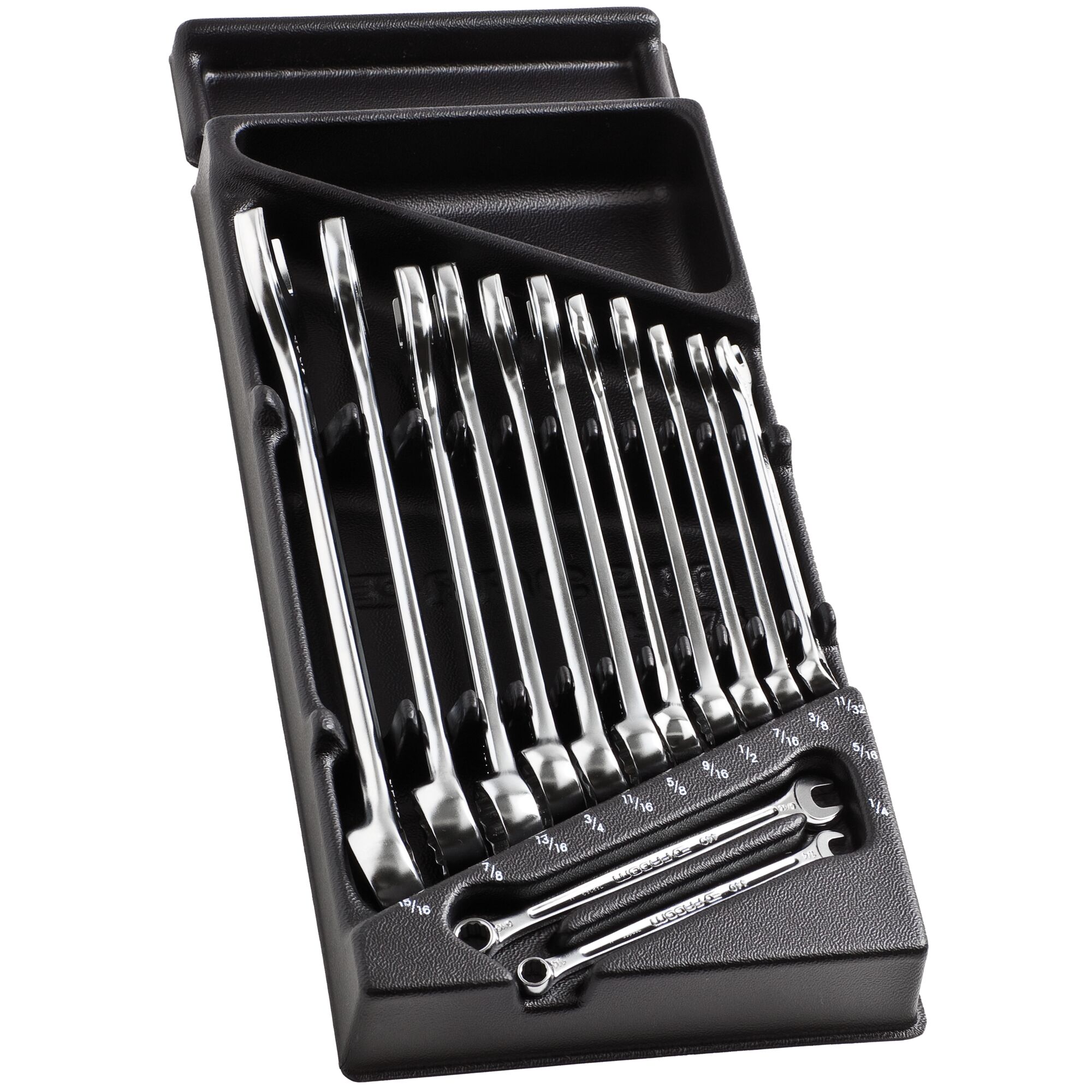 Facom 13-Piece Spanner Set, 11/32 in, 7/16 in, 3/8 in, 5/16 in, 3/4 in, 11/16 in, 1/4 in, 1/2 in, 7/8 in, 13/16 in, 5/8