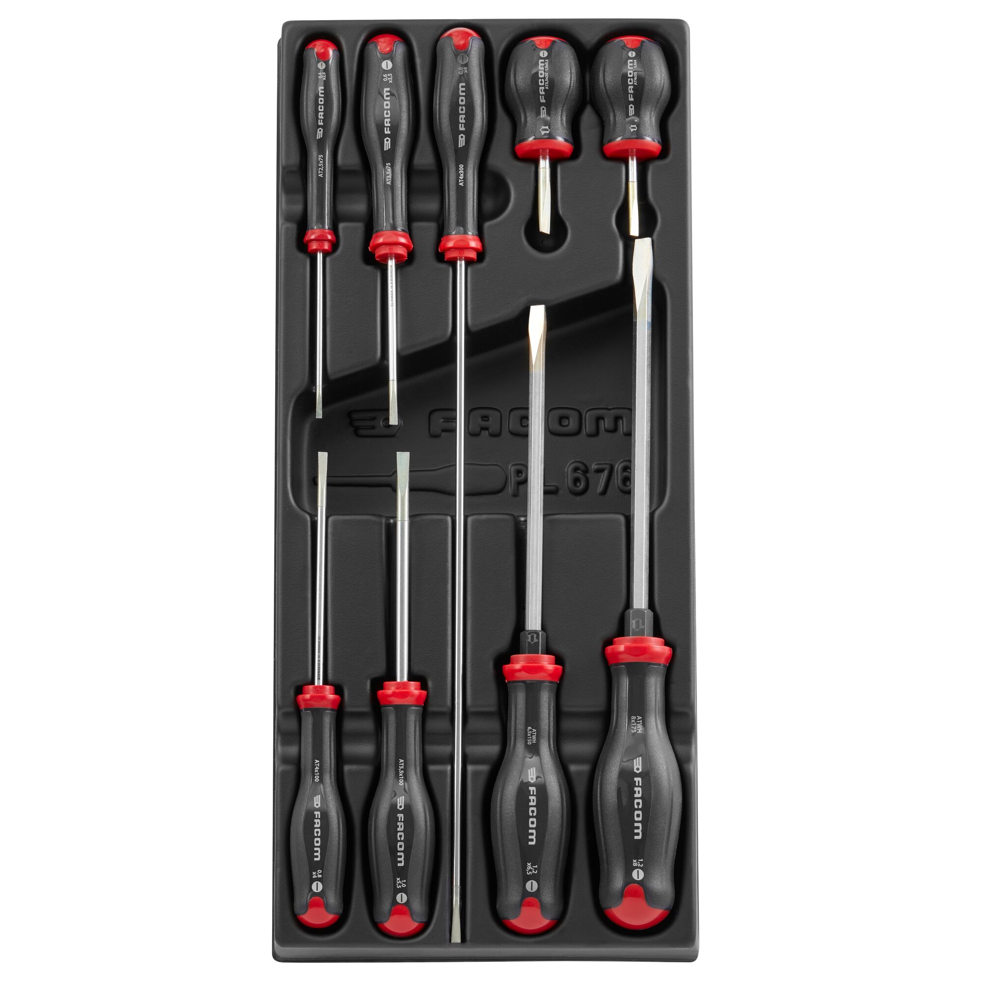 modat4pb Facom Phillips Standard Screwdriver Set, 9-Piece