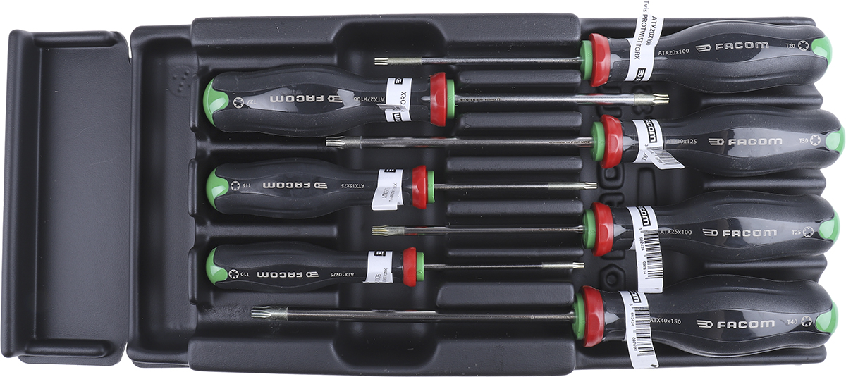 modatx Facom Torx Standard Screwdriver Set, 7-Piece