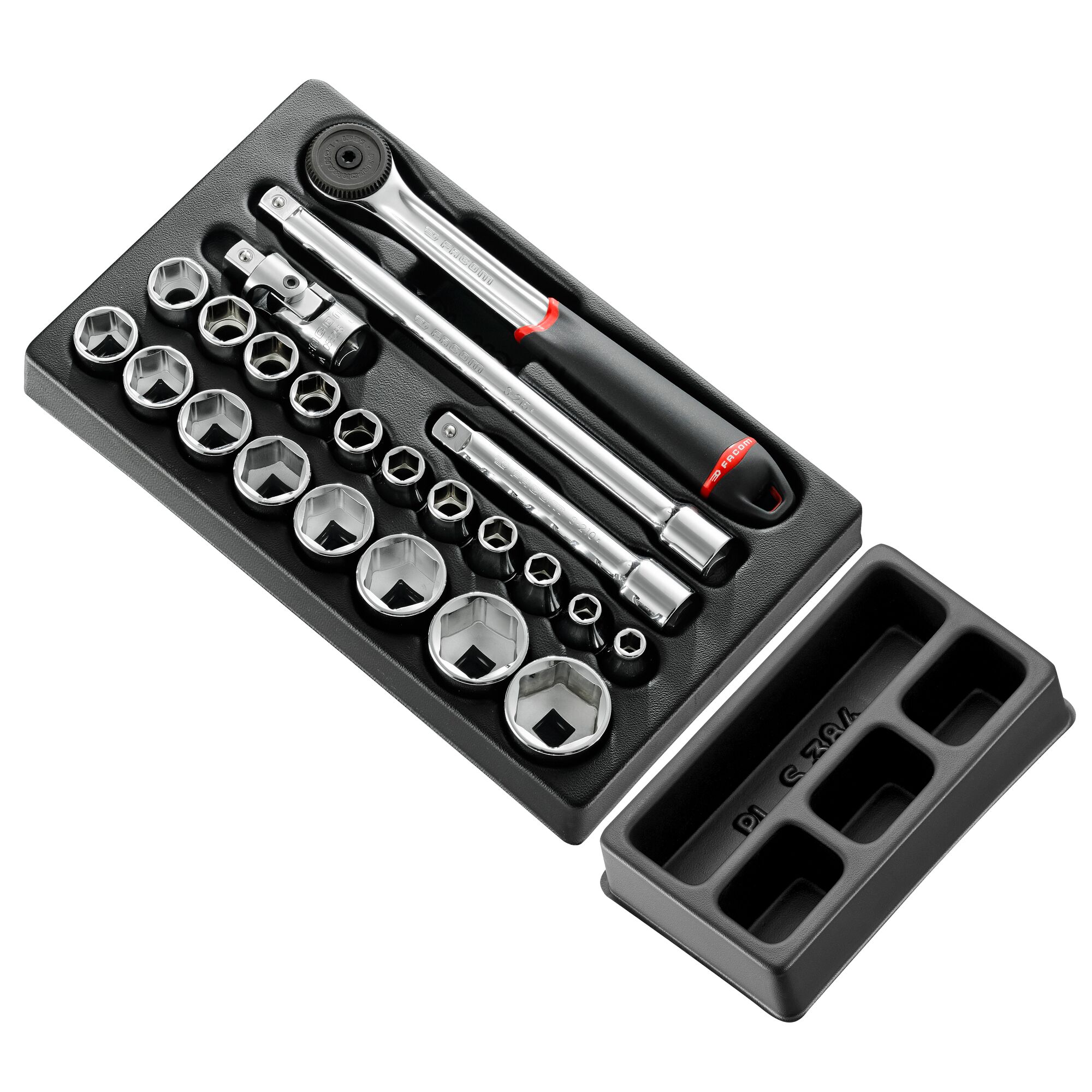 Facom 23-Piece 1/2 in 6 Point Socket Set