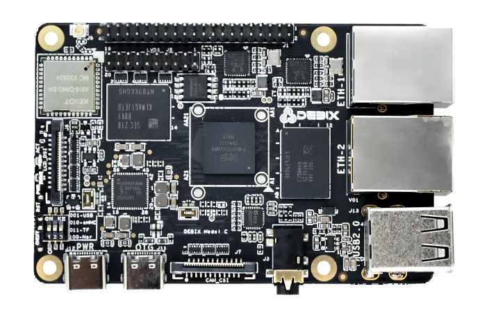 Polyhex Model C-I-D1E0 Single Board Computer, LPDDR4 Supported Memory 1 GB