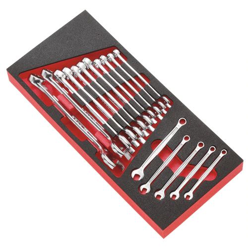 Facom 17-Piece Combination Spanner Set, 6 to 24 mm