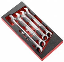 Facom 4-Piece Spanner Set, 21 To 30 mm