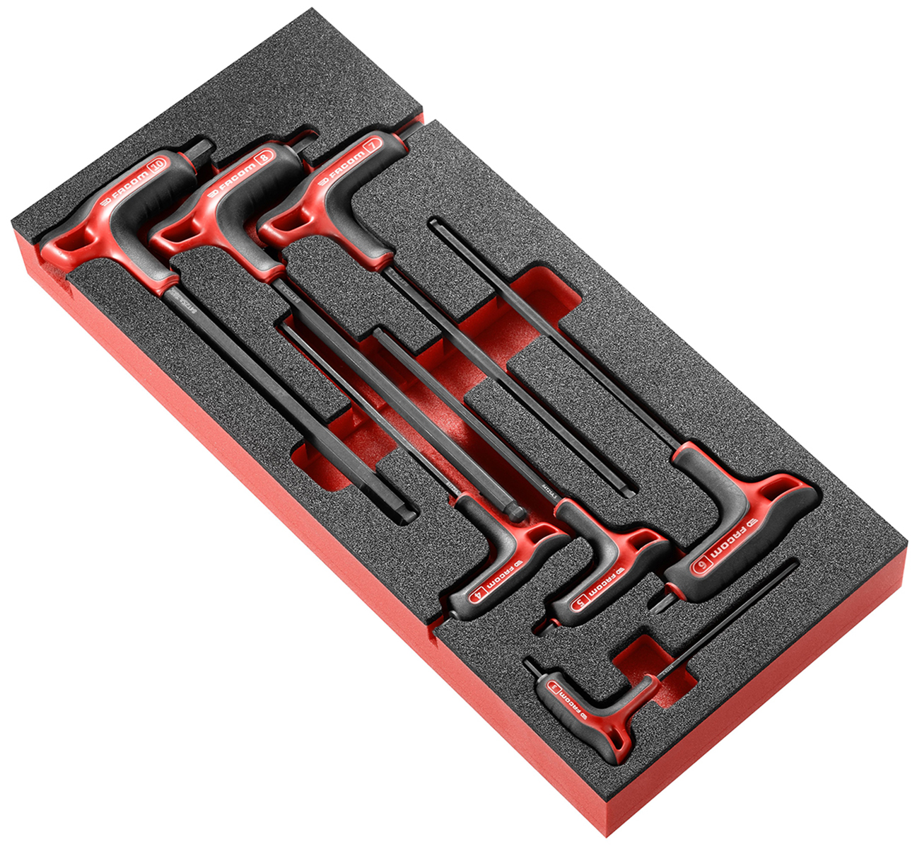 Facom 7 piece T Metric Hex Key Set