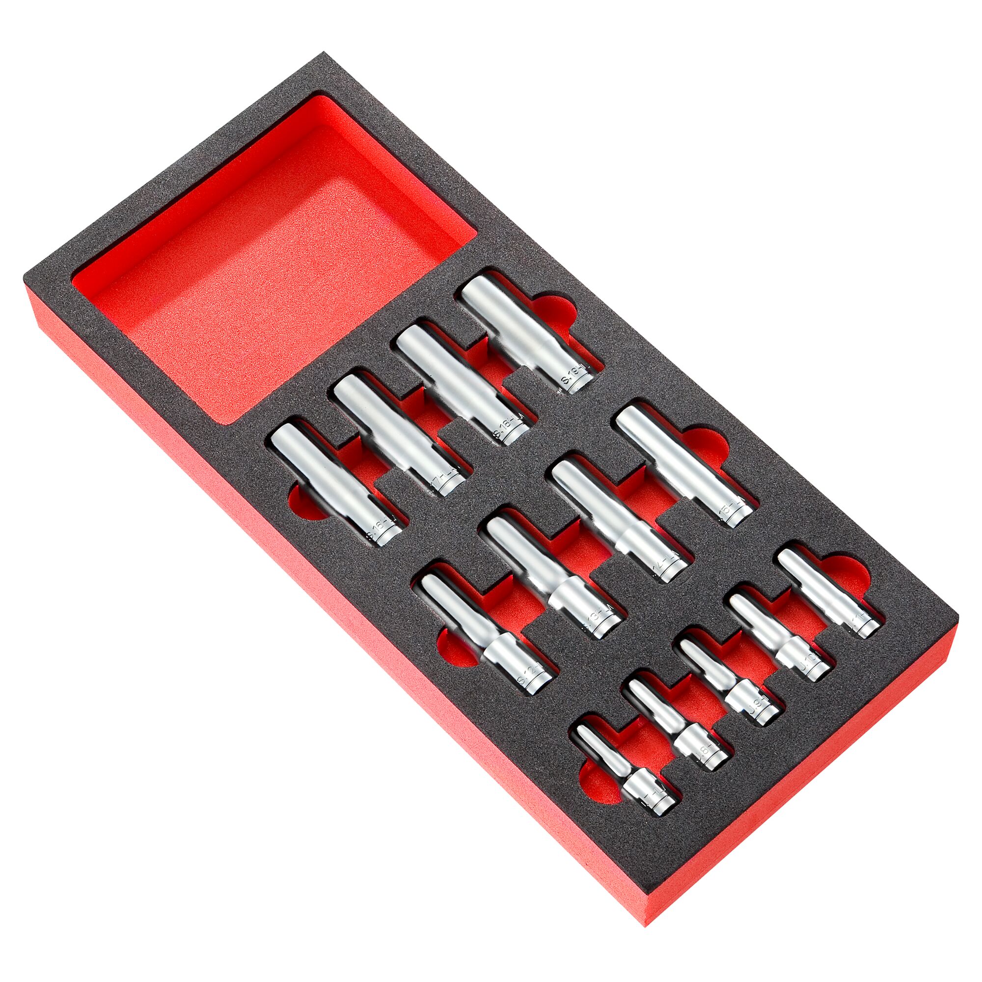 Facom 12-Piece 1/2 in 6 Point Socket Set