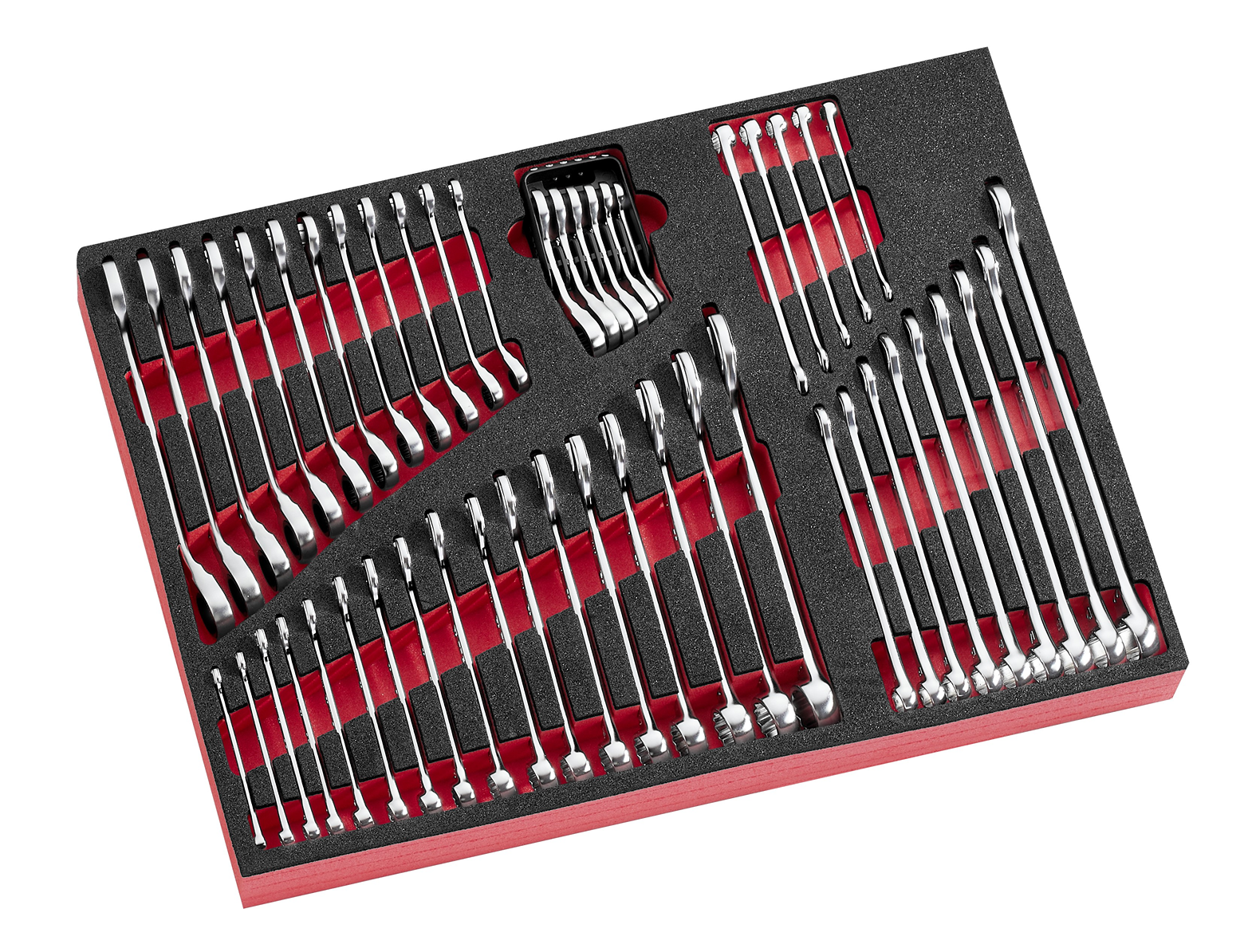 Facom Combinational Wrench Combination Wrench Set with Foam Tray