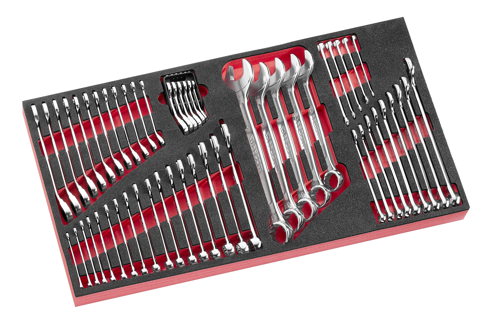 Facom 54 Piece Wrench Tightening Wrench with Tray