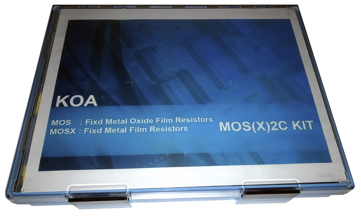 KOA, MOSX Metal Oxide, Through Hole 47 Resistor Kit 1175, 0.1 Ω → 100 kΩ