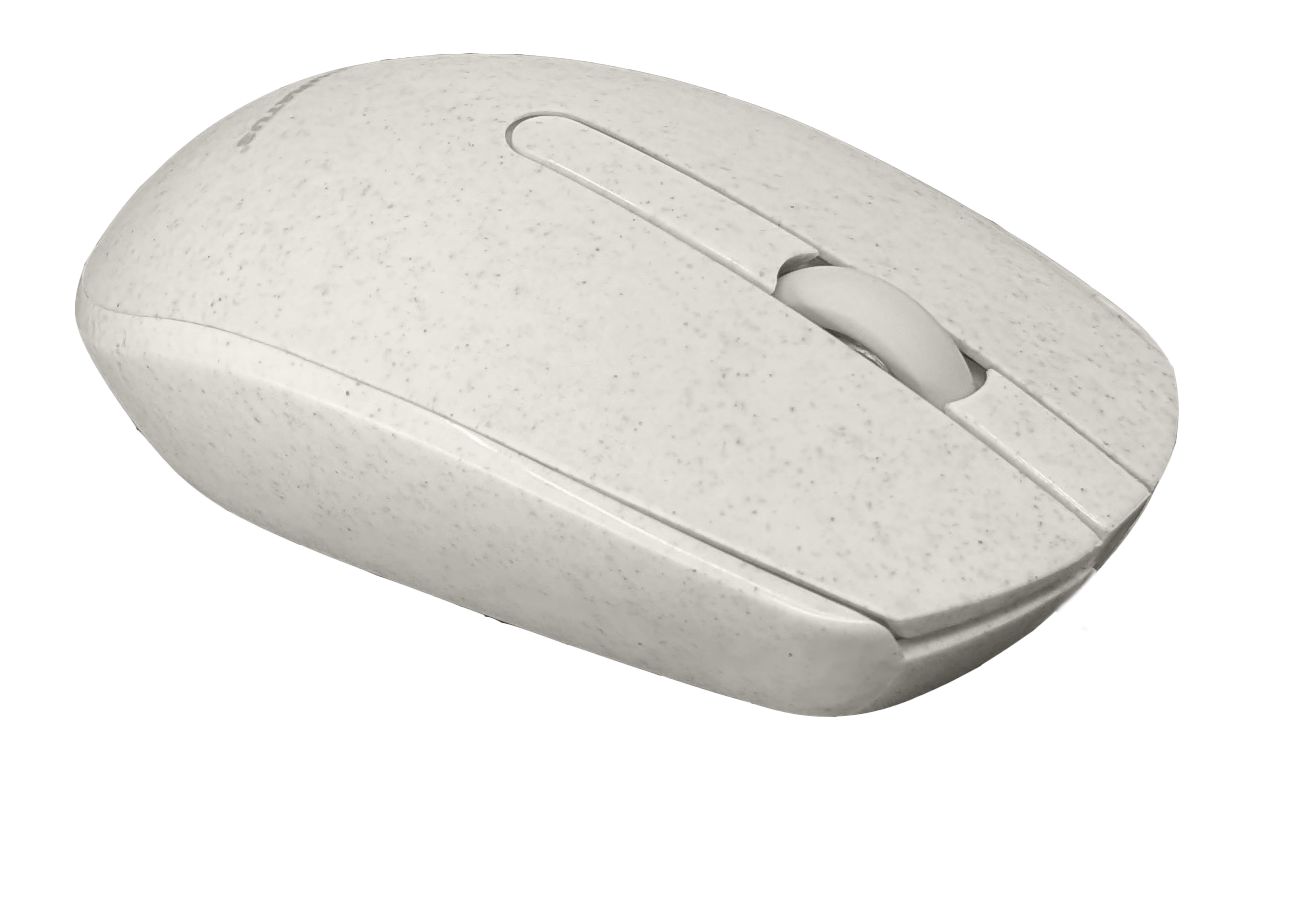Ceratech MOU-BIO100-BTRF-WH 3 Button Wireless Standard Optical Mouse White