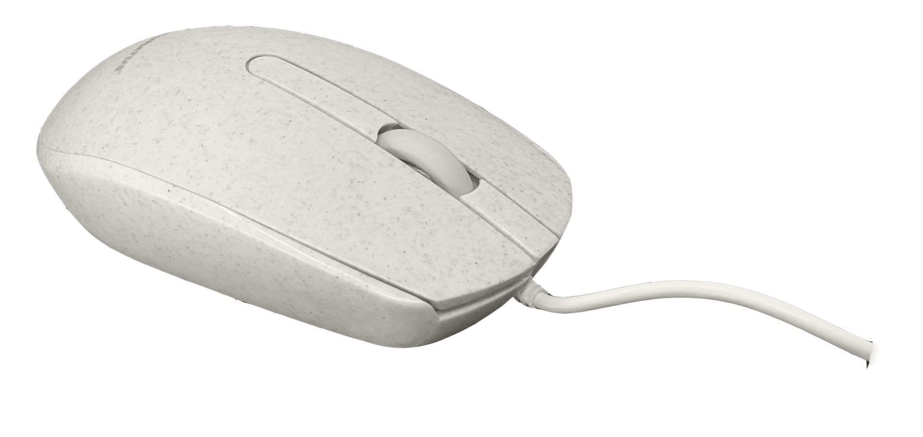 Ceratech MOU-BIO100-WH 3 Button Wired Standard Optical Mouse White