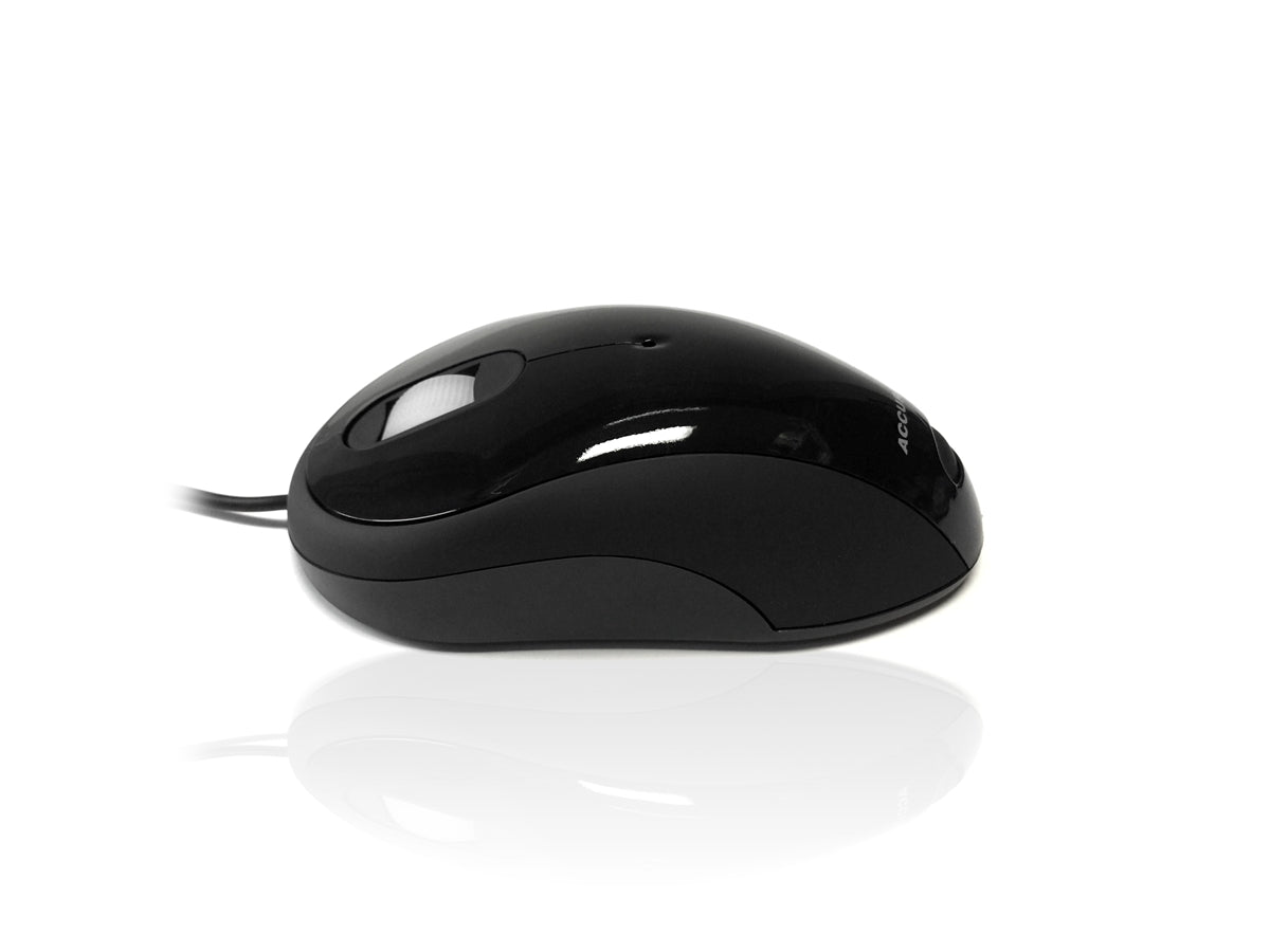 Ceratech MOU-IMAGE-BLK 3 Button Wired Standard Optical Mouse Black