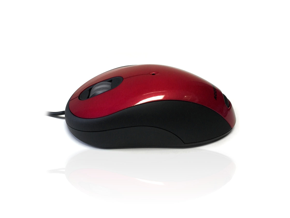 Ceratech MOU-IMAGE-RED 1 Button Wired Standard Optical Mouse Red