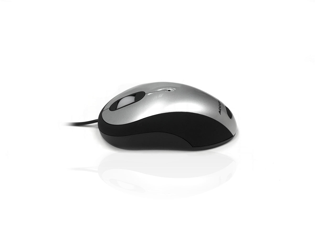 Ceratech MOU-IMAGE-SILVER 1 Button Wired Standard Optical Mouse Silver