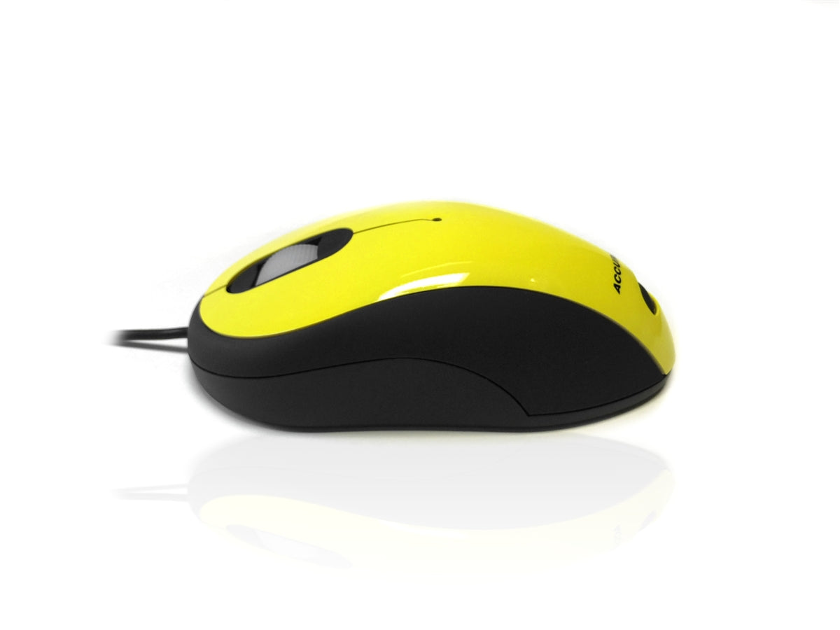 Ceratech MOU-IMAGE-YELLOW 1 Button Wired Standard Optical Mouse Yellow