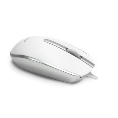 Ceratech M100 USBC 3 Button Wired Standard Optical Mouse White