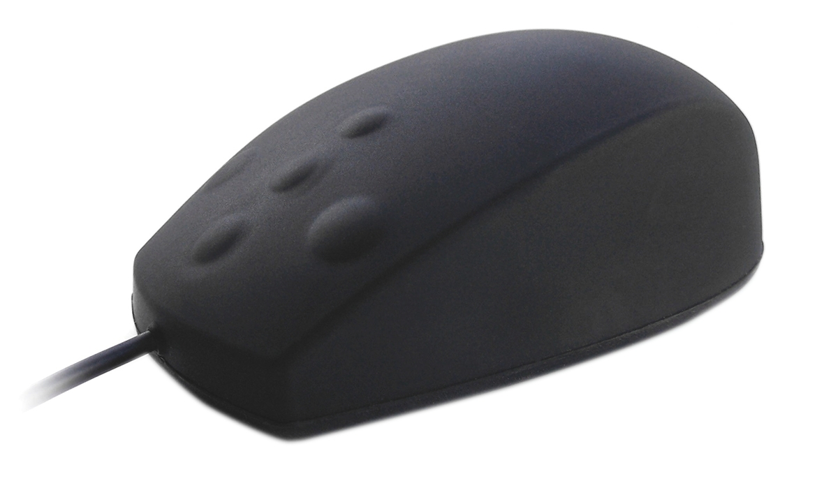 Ceratech 5 Button Wired Medical Optical Mouse Black