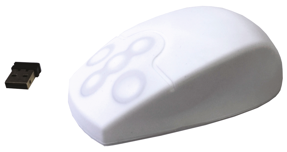 Ceratech 5 Button Wireless Medical Optical Mouse White