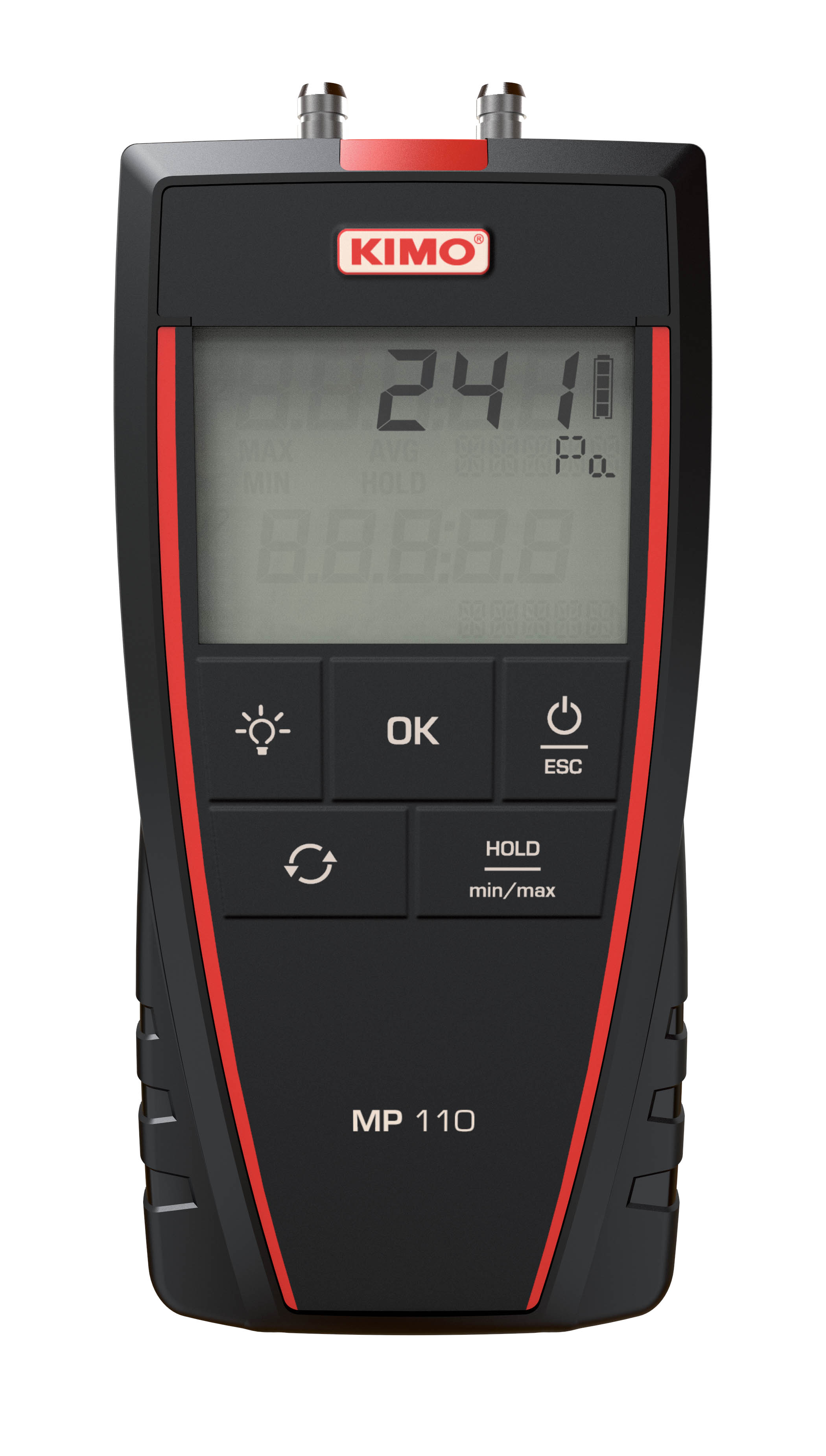 KIMO Differential Manometer With 2 Pressure Port/s, Max Pressure Measurement 1000 Pa