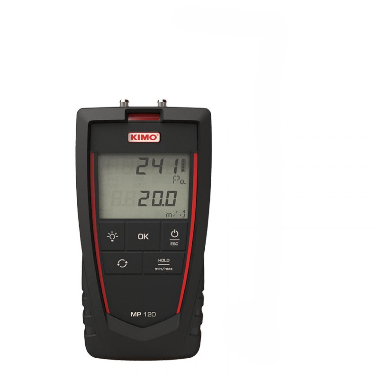 KIMO Differential Manometer With 2 Pressure Port/s, Max Pressure Measurement 1000 Pa