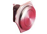 Bulgin MP0027 Series Push Button Switch, Momentary, Through Hole, 28 mm Cutout, 1 CO, IP66, 28 V dc 250 V ac