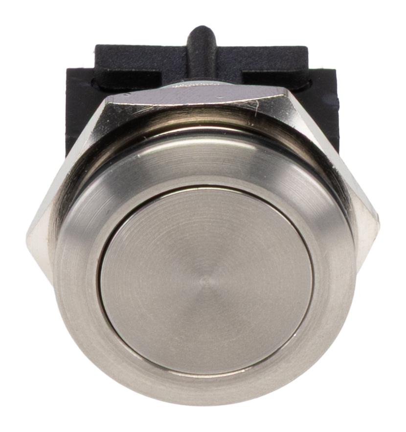 mp0031 Bulgin MP0031 Series Push Button Switch, Momentary, Panel, 19.2 mm Cutout, SPST, IP66