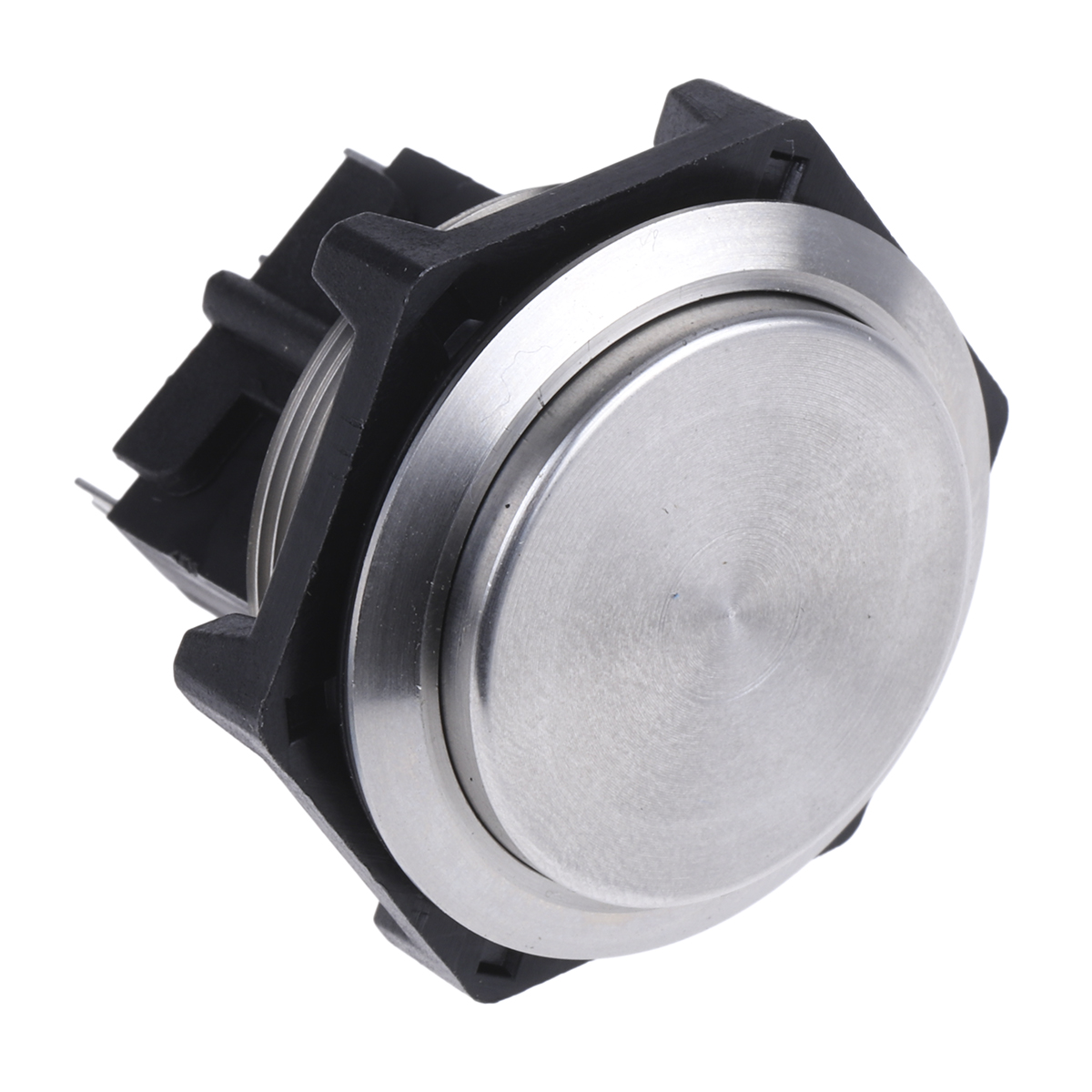 Bulgin MP Series Push Button Switch, Momentary, Panel, 27.7 mm Cutout, SPDT, IP68, 28 V dc 250 V ac